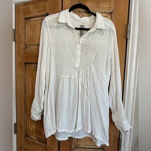 Free people white top and/or dress